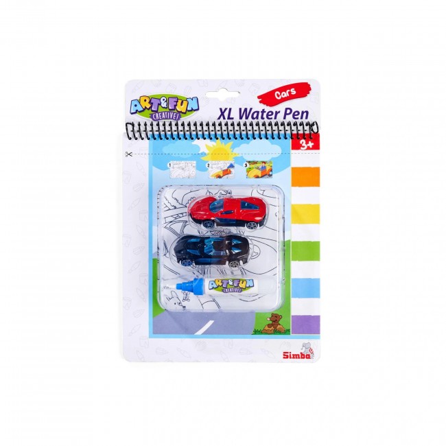 Libro ad acqua con automobiline