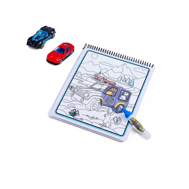 Libro ad acqua con automobiline