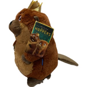 Peluche castoro Re George -... 2