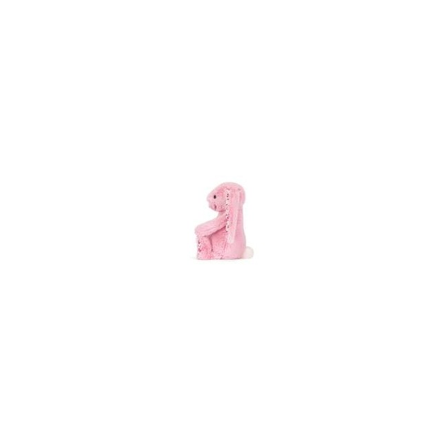 Coniglio rosa con orecchie fiorate di...