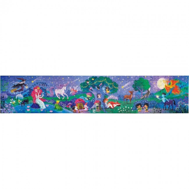Puzzle foresta magica che si illumina...