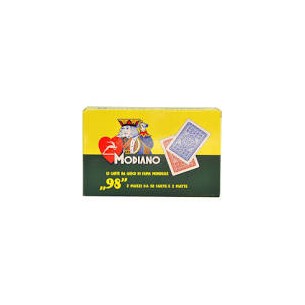Carte da gioco Modiano...