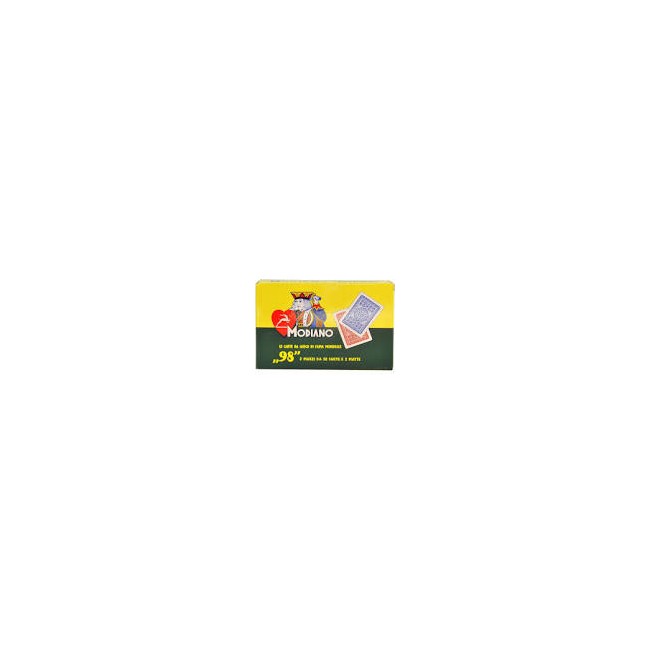 Carte da gioco Modiano classiche 2 mazzi