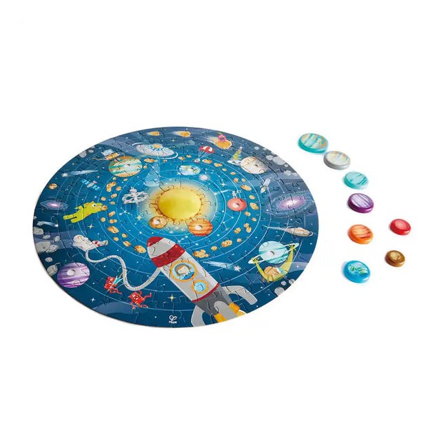 Puzzle sistema solare con led - Hape