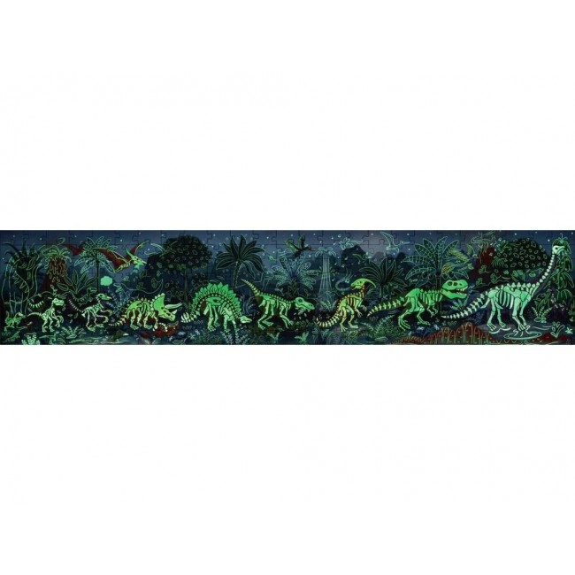 Puzzle dei dinosauri Glow in the dark...