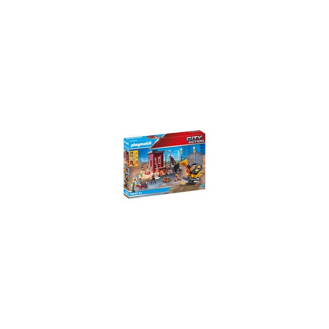 Playmobil scavatrice da cantiere 70443
