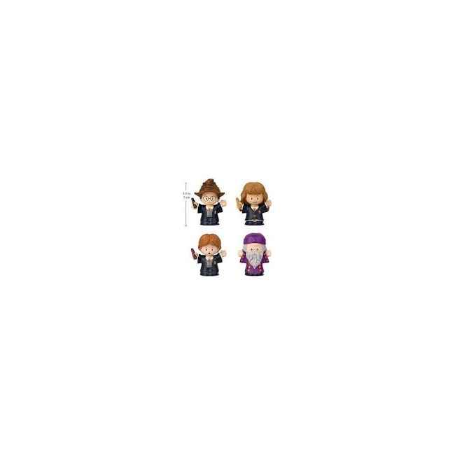 Harry Potter 4 personaggi in gomma