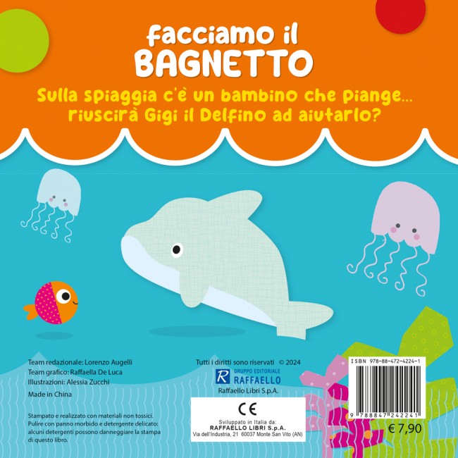 Libro da bagno con Delfino -...