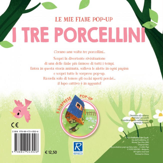 I tre porcellini Libro pop up -...