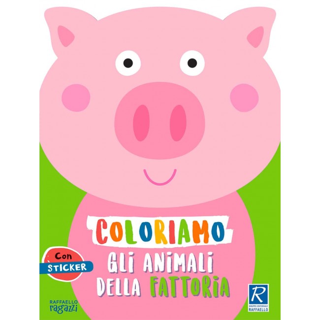Coloriamo gli animali della fattoria...
