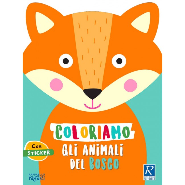 Coloriamo gli animali del bosco -...