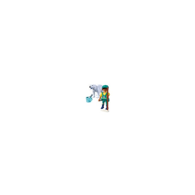 Orso Polare e Guardiano ZOO Playmobil...