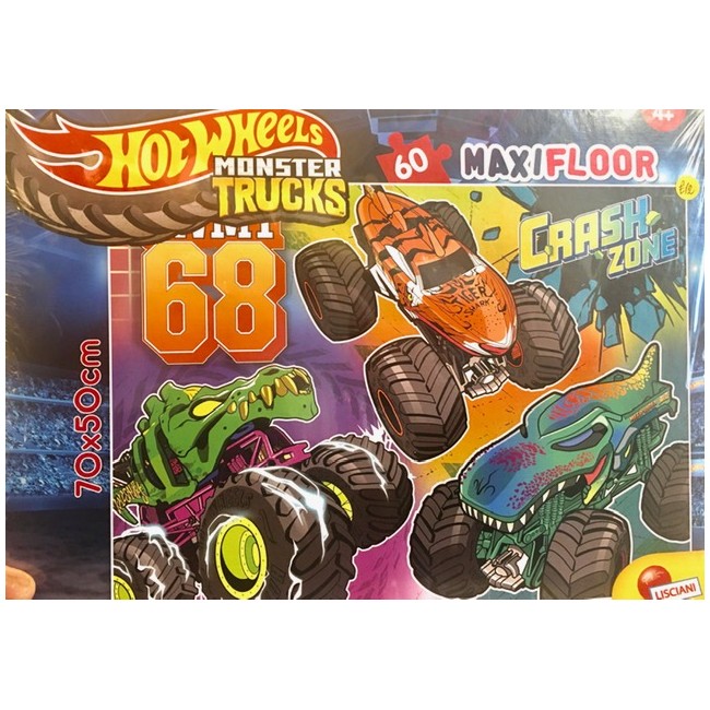 Puzzle 60 pezzi maxi - Hot wheels...
