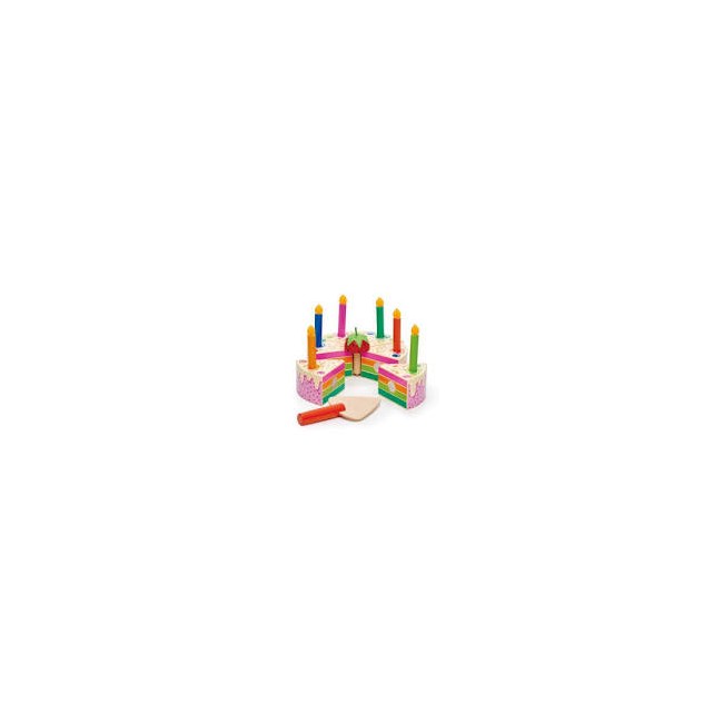 Torta con candeline in legno Tender Leaf