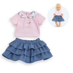 Maglietta e gonna 30 cm -... 2