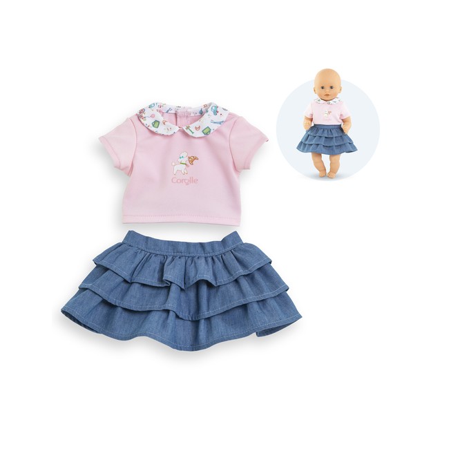 Maglietta e gonna 30 cm - Corolle