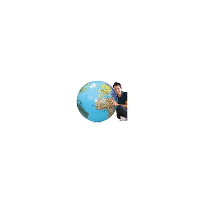 Globo in gomma gonfiabile XXL cm. 85