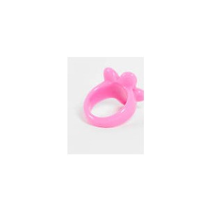 Anello fiore di plastica...