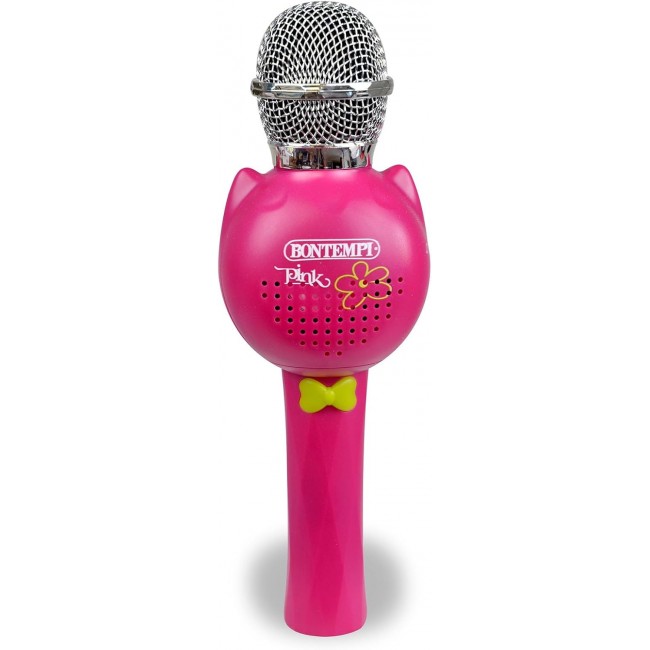Microfono wireless rosa - Bontempi