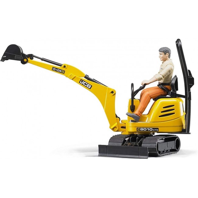 Micro escavatore con operaio edile -...