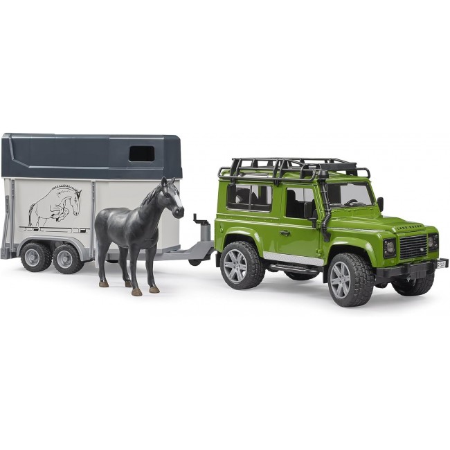 Land Rover Defender con rimorchio per...