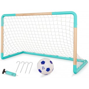 Rete e pallone da calcio -...