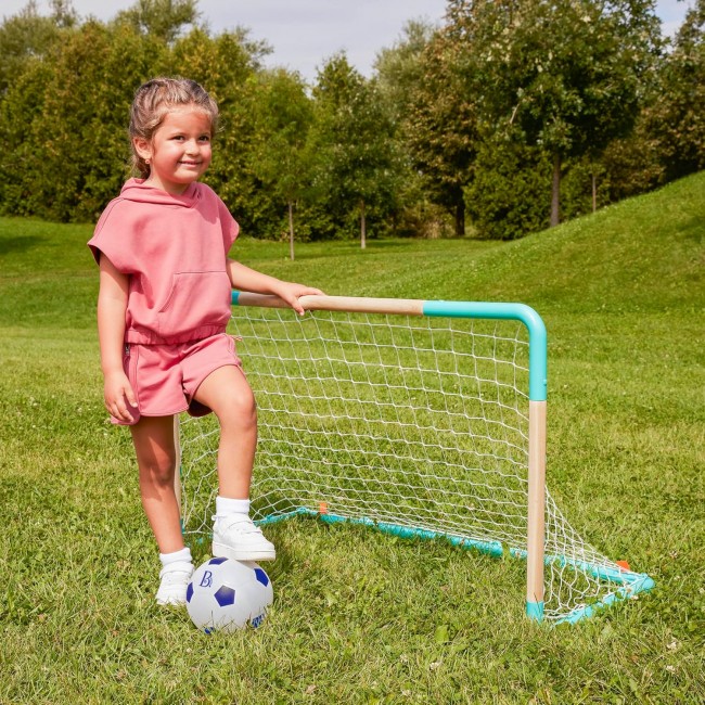 Rete e pallone da calcio - Battat