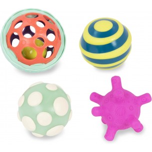 4 palline sensoriali - Battat