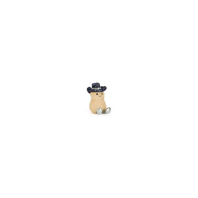 Arachide Cow Boy di peluche Jellycat