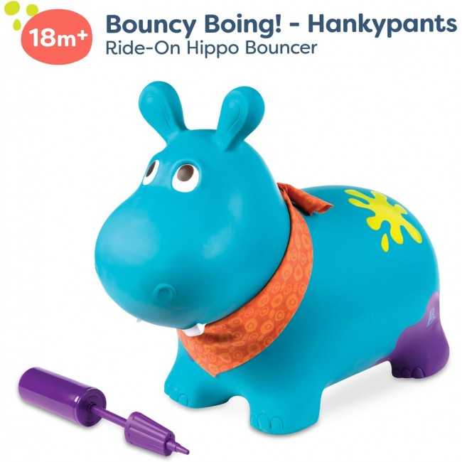 Cavalcabile gonfiabile Hippo - Battat