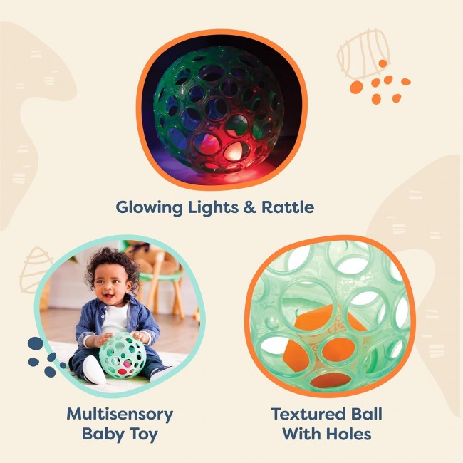 Palla sensoriale con luci - Battat