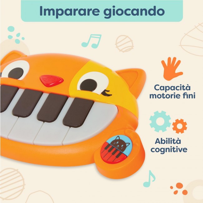 Mini tastiera gatto - Battat