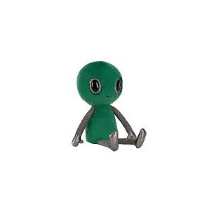 Alieno verde di peluche...