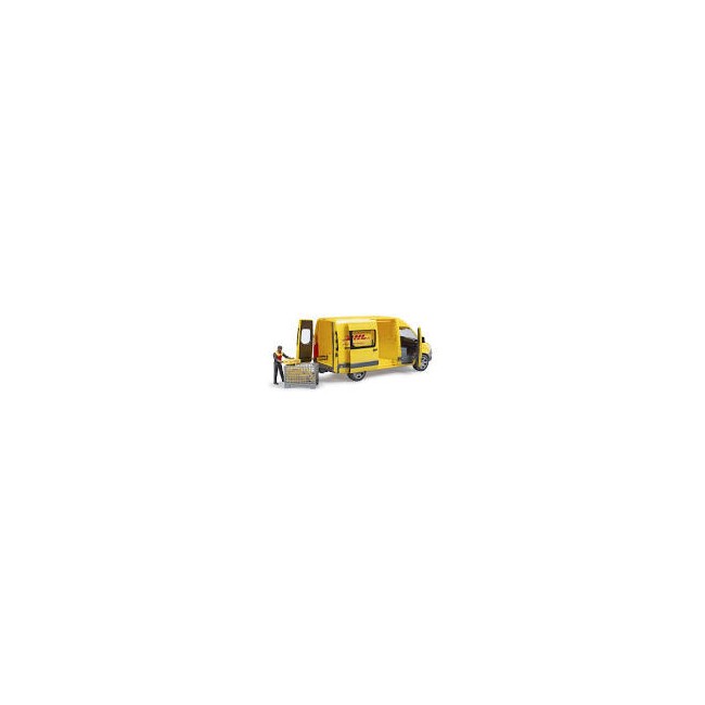 Furgone DHL con autista BRUDER