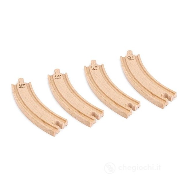 Rotaie curve lunghe - Hape