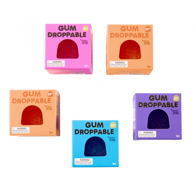 Gum Droppable squishy antistress -...