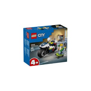 Moto della polizia...