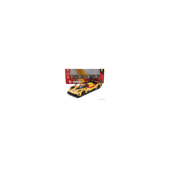 Ferrari 499P gialla Burago scala 1:24