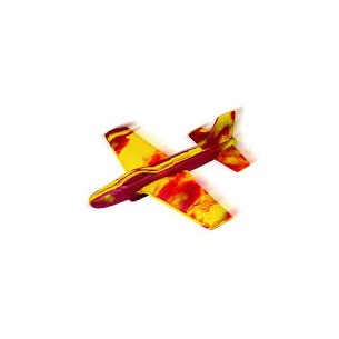 Aereo in gomma da lanciare...