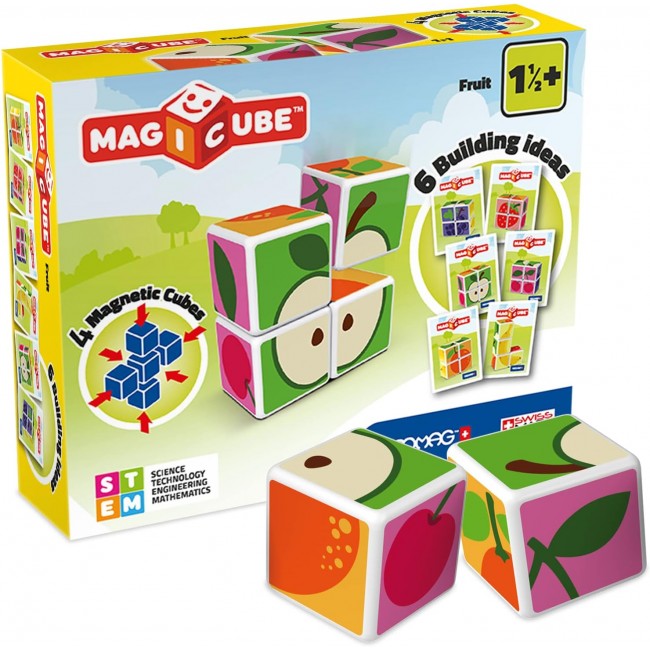 Cubi magnetici Frutta - Geomag
