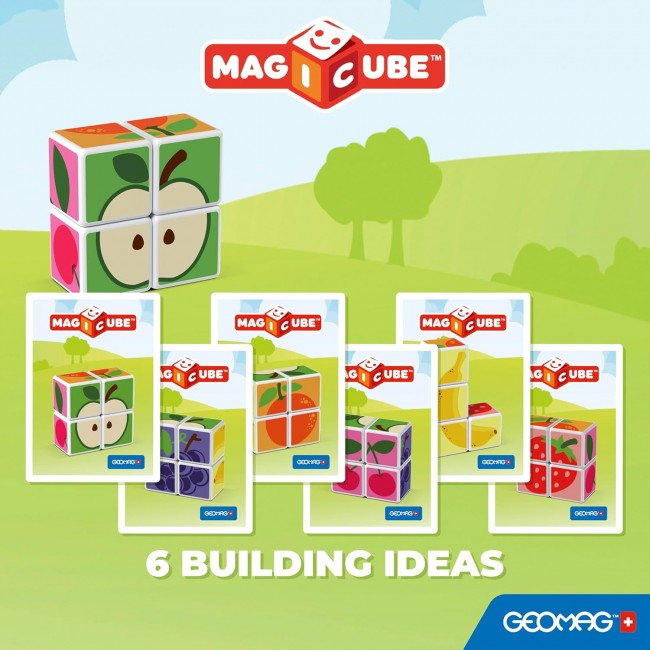 Cubi magnetici Frutta - Geomag