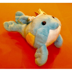 Delfino ciondolo di peluche...