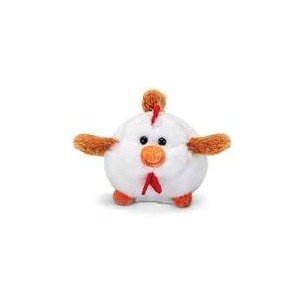 Gallina ciondolo di peluche...