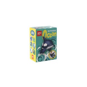 Puzzle 3D ocean orca APLI KIDS