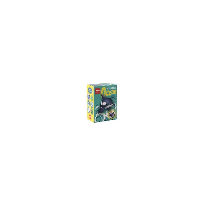 Puzzle 3D ocean orca APLI KIDS