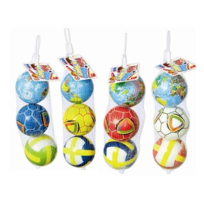 Set 3 palline morbide 6,3 cm....