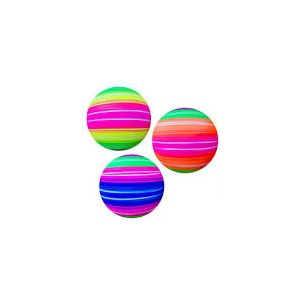 Palla gioco colore rigata...