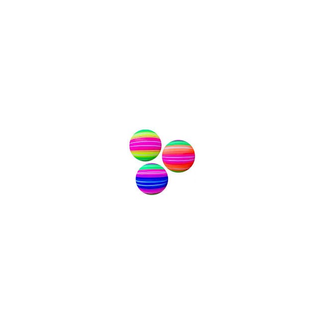 Palla gioco colore rigata 22cm. 80...