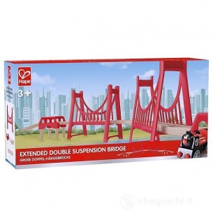 Lungo ponte sospeso doppio...