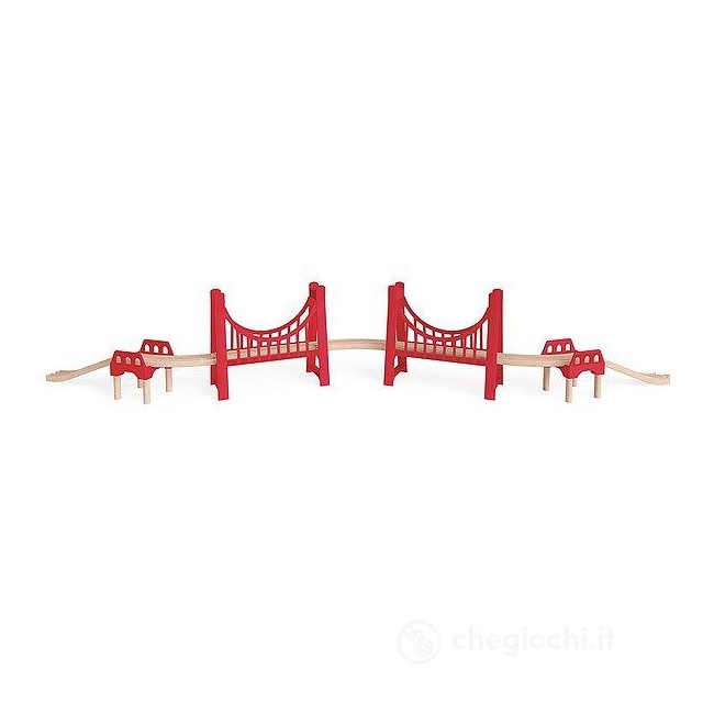 Lungo ponte sospeso doppio - Hape